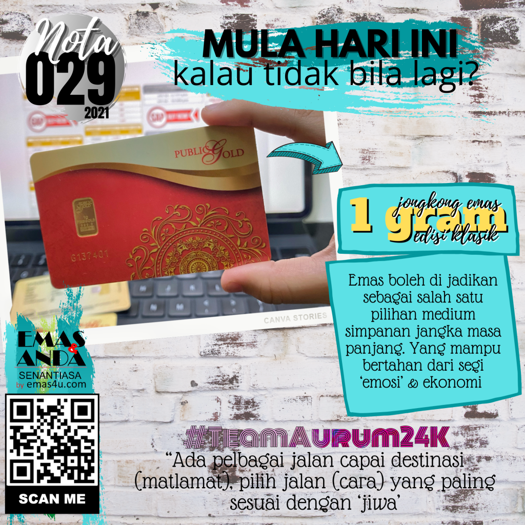 Emas, gold, saving, simpanan